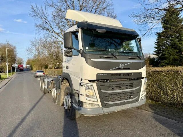 Шасси с кабиной Volvo FM 410 / 8x4 / Blatt - Luft / Eu6