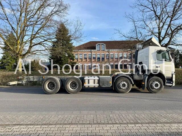 Шасси с кабиной Volvo FM 410 / 8x4 / Blatt - Luft / Eu6