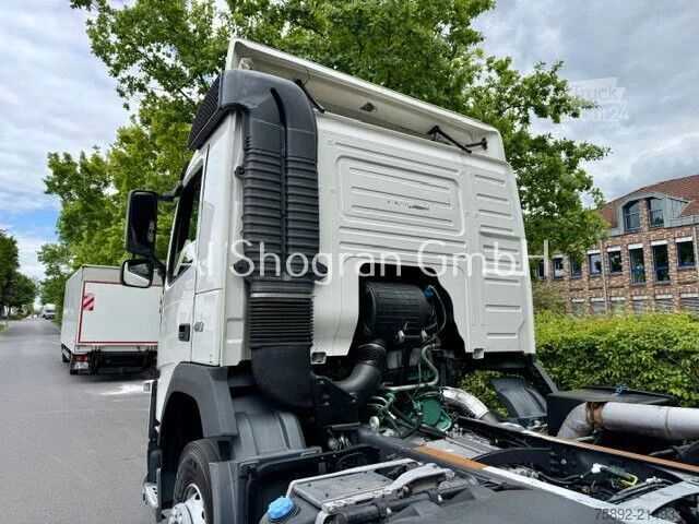 Châssis avec cabine Volvo FM 410 / 8x4 / Blatt - Luft / Eu6