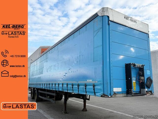 Lonas deslizantes Kel-Berg 2 axle City curtain / City-Plane