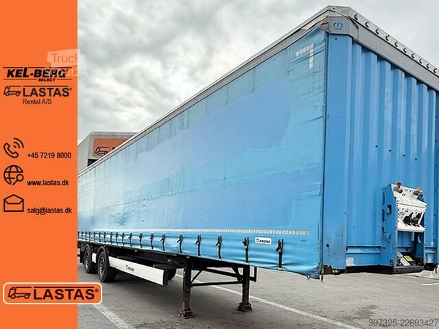 Lonas deslizantes Krone 2 axle City curtain / 2 achse City-Plane 34 PL