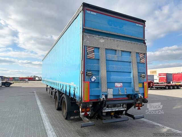 Bâches coulissantes Kel-Berg 2 axle City curtain / 2 achse City-Plane