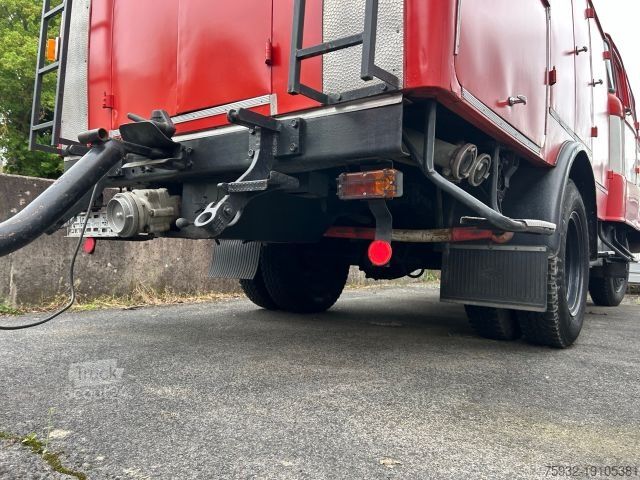 Autocamion cu destinație specială  IFA W 50 L  Feuerwehr Löschfahrzeug mit Anhänger