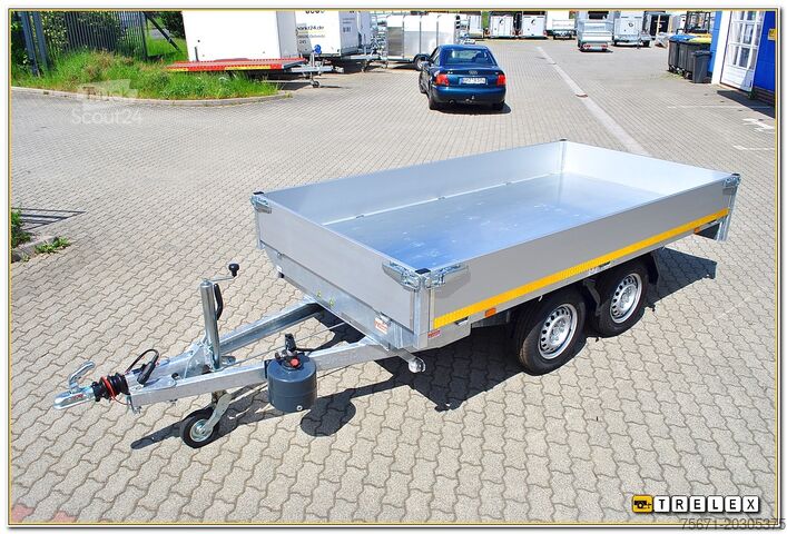 Remorque à benne basculante Eduard KH 3116 2 to Tandem Rückwärtskipper