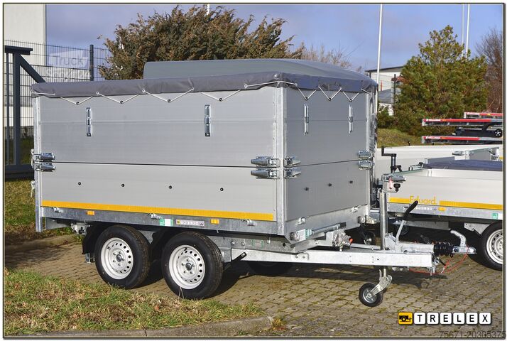 Remorque à benne basculante Eduard KH 3116 2 to Tandem Rückwärtskipper