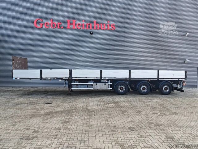 Platform aanhanger Faymonville Maxtrailer F-S43-1AAF 7.5 meter Extandable Powe...