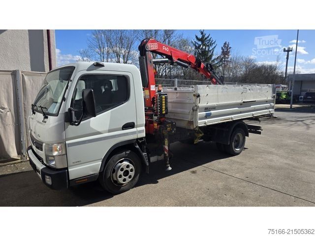Trójstronna wywrotka FUSO FUSO 7 C 15 K Kipper Meiller KRAN FASSI F40*FUNK