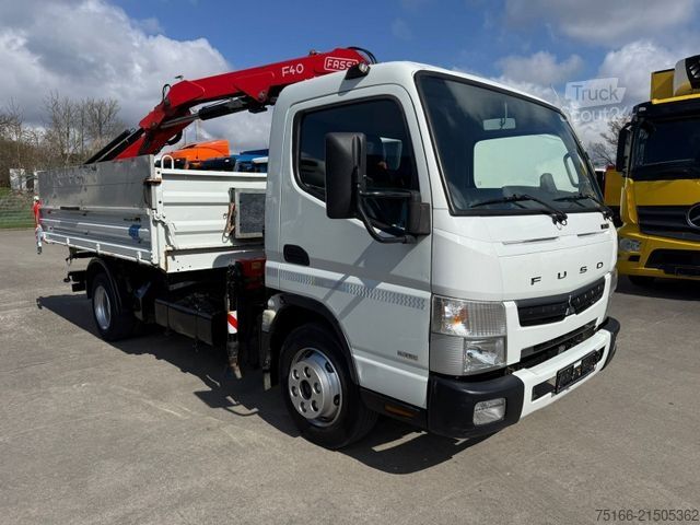 Trójstronna wywrotka FUSO FUSO 7 C 15 K Kipper Meiller KRAN FASSI F40*FUNK