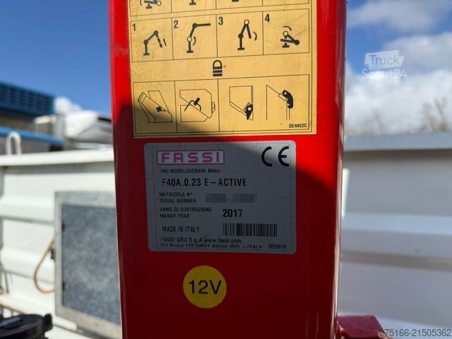 Three-way tipper van FUSO FUSO 7 C 15 K Kipper Meiller KRAN FASSI F40*FUNK