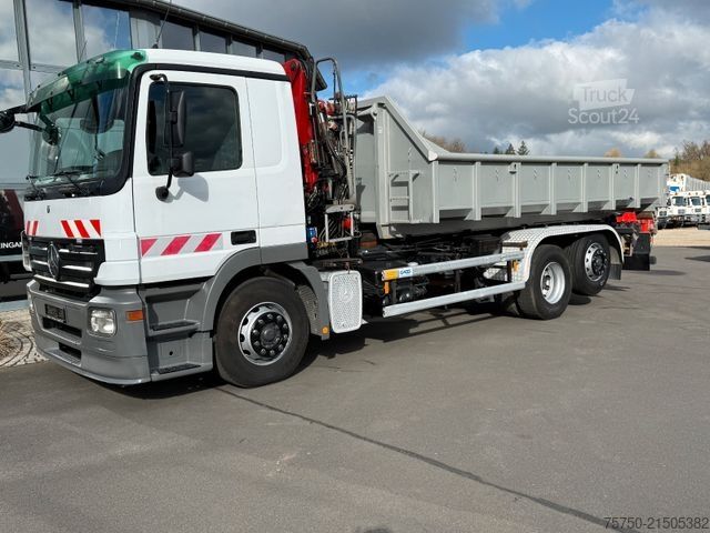 Outro MERCEDES-BENZ Actros 2541 6x2 HMF Kran 1060 / Mulitlift