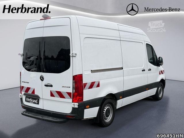 Фургон с высокой крышей MERCEDES-BENZ Sprinter 314 CDI *Kran-SPS*Sortimo*Kamera*Navi*
