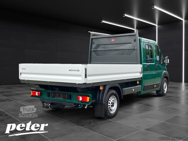 Dubbele cabine bestelwagen Opel Movano Pritsche DoKa L3 +GJR+AHZV+Klima+ BAR TZ
