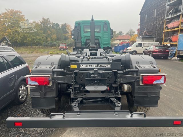 Roll-off-kippi kuorma-auto MAN TGS 26.480 6x2 Abrollkipper Meiller, Euro 6