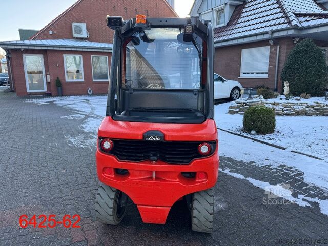 Első homlokrakodó targonca Linde E 35 L