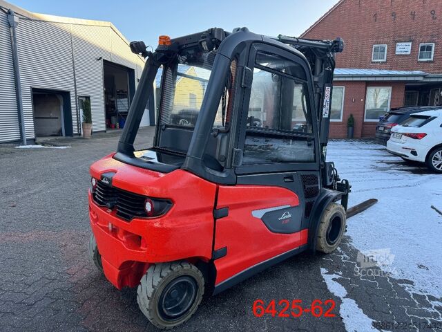 Első homlokrakodó targonca Linde E 35 L