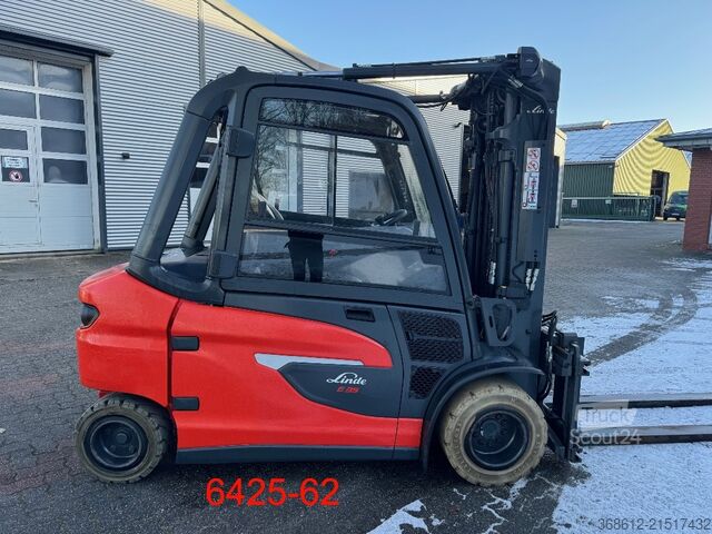 Első homlokrakodó targonca Linde E 35 L