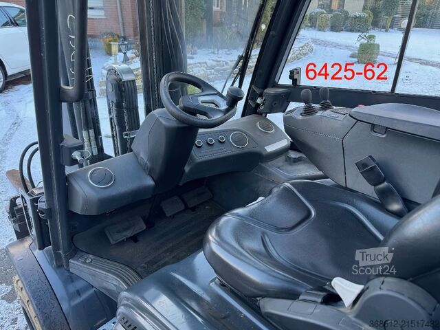 Első homlokrakodó targonca Linde E 35 L