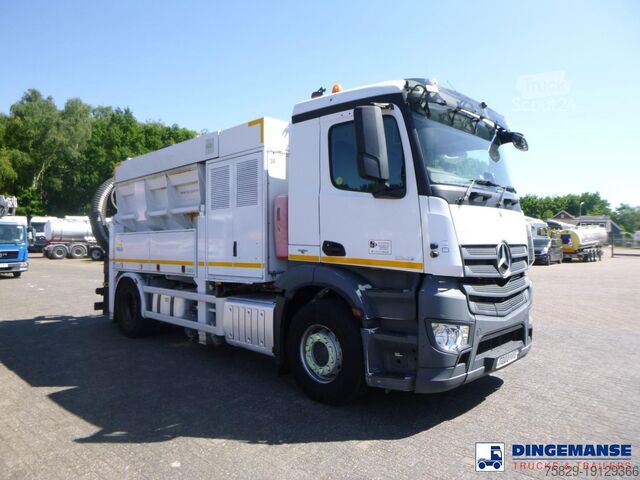 Saugfahrzeug Mercedes Antos 1842 4x2 RHD Saugbagger / vacuum excavator