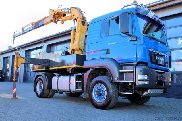 Standarta vilcējs MAN TGS 18.480 4x4 BLS SZM+Pritsche MKG HLK 340 Kran