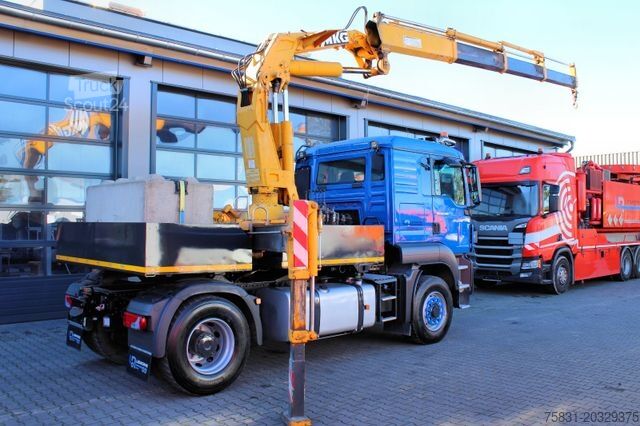 Standarta vilcējs MAN TGS 18.480 4x4 BLS SZM+Pritsche MKG HLK 340 Kran