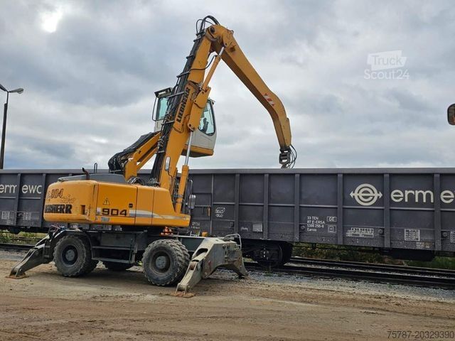 Mobilbagger LIEBHERR A 904-2 C Litronic mit fahrbarer  Kabine, Klima