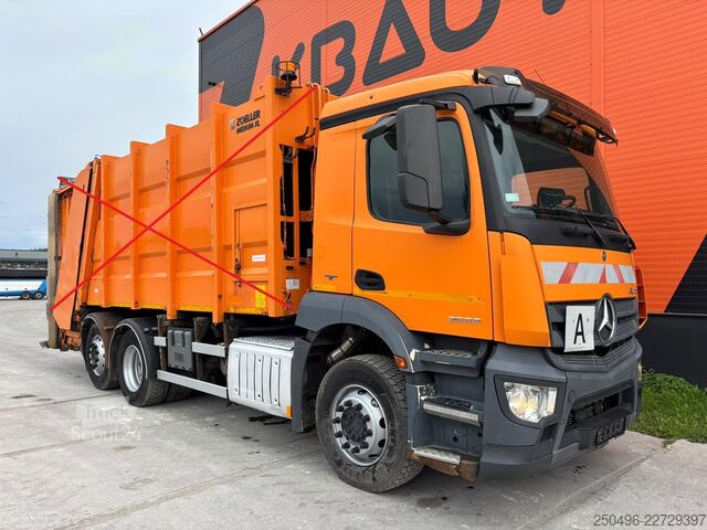 Važiuoklės kabina Mercedes-Benz Antos 2533 6x2*4 FOR SALE AS CHASSIS