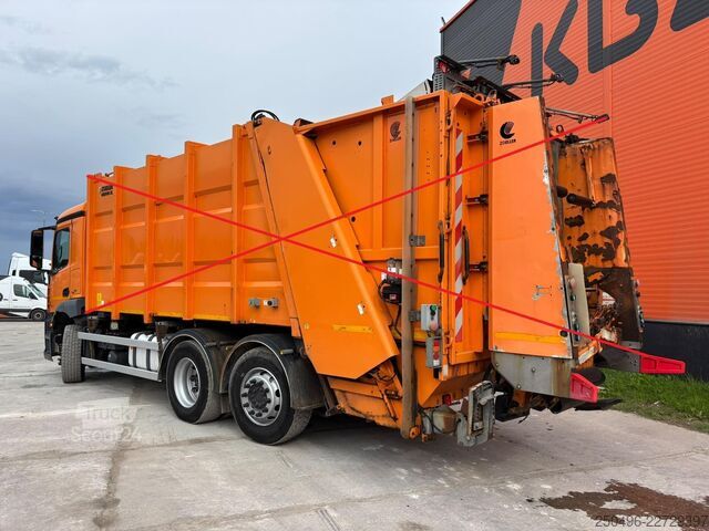 Važiuoklės kabina Mercedes-Benz Antos 2533 6x2*4 FOR SALE AS CHASSIS