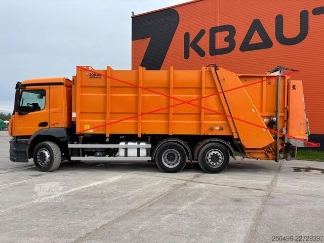 Važiuoklės kabina Mercedes-Benz Antos 2533 6x2*4 FOR SALE AS CHASSIS
