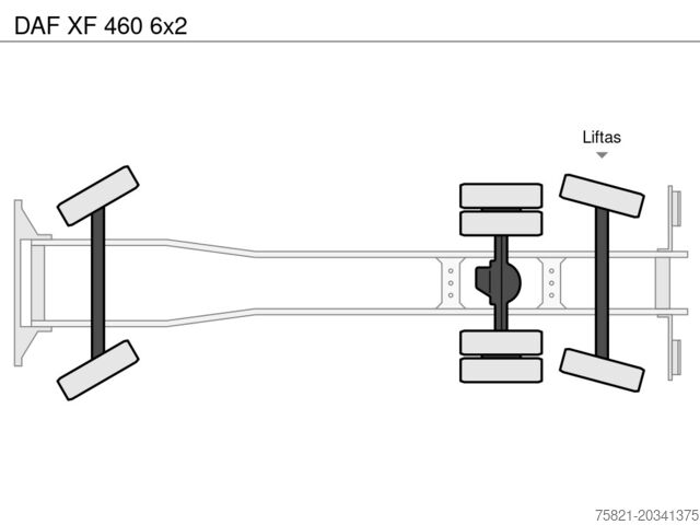 BDF-systeem DAF XF 460 6x2
