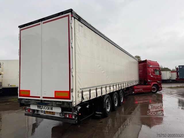 Schuifzeilen Tracon Schuifzeilen/Schuifdak Hardhouten vloer Gegalva...