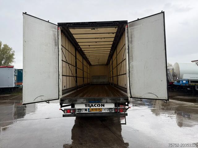 Schuifzeilen Tracon Schuifzeilen/Schuifdak Hardhouten vloer Gegalva...