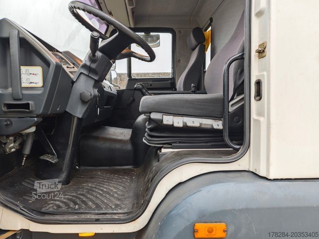 Фургон с краном на шасси грузовика MAN Klaas K28/35 Meter*1500kg*Montagekran*SPS*