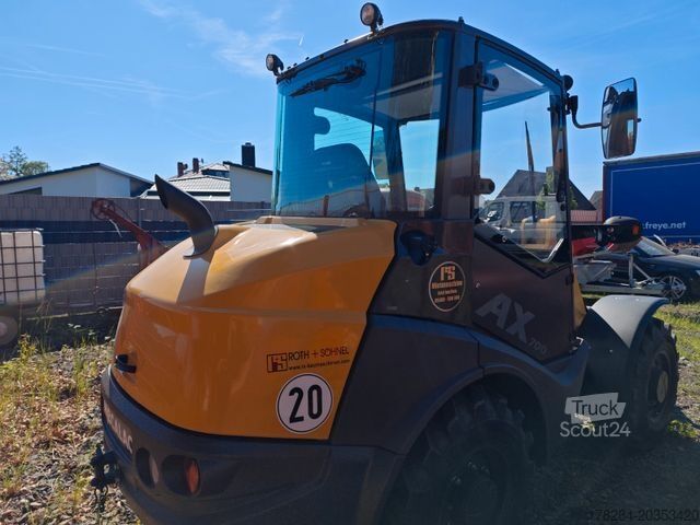 Wiellader MECALAC Ahlmann AX700  Hitachi ZW75   65 Std.