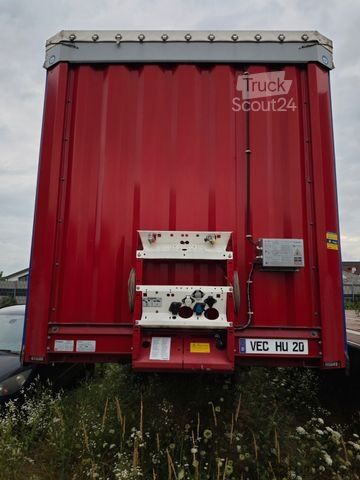 Open oplegger met zeil KRONE SDP 27 Profi RSAB  2*Lift  Alu  2*Palettenkasten