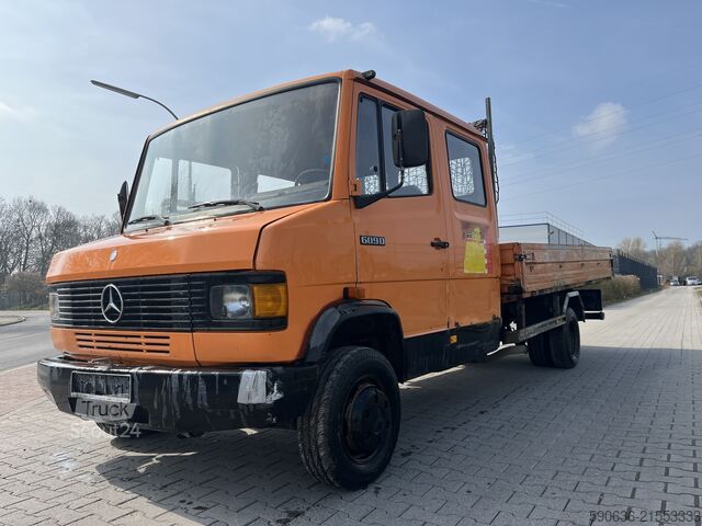 Pick-up bestelwagen Mercedes-Benz 609 D, Manual, Blatt / Blatt, Pritsche
