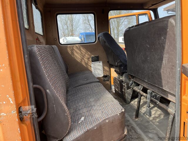 Pick-up bestelwagen Mercedes-Benz 609 D, Manual, Blatt / Blatt, Pritsche