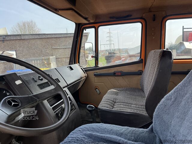 Pick-up bestelwagen Mercedes-Benz 609 D, Manual, Blatt / Blatt, Pritsche