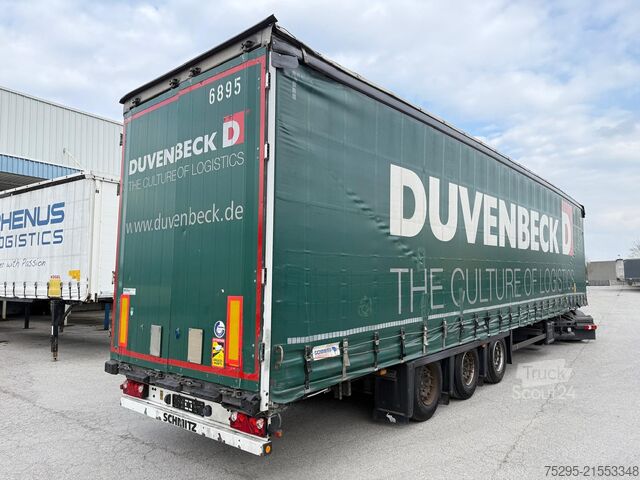 Commercial vehicle Schmitz Cargobull 3Achs Mega Hubdach gute Bereifung Daimler9.5 XL