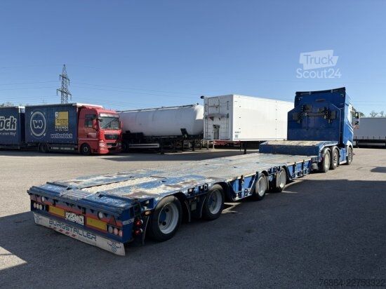 Вантажівка і причіп DAF XG+ 530 FTG 6X2 FULL AIR KOMPLETTZUG , HANGLER TIEFLADER