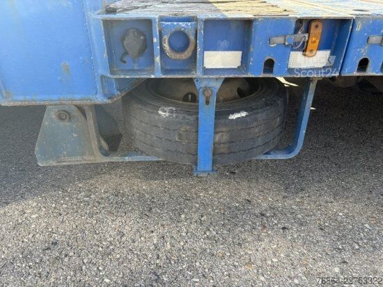 Вантажівка і причіп DAF XG+ 530 FTG 6X2 FULL AIR KOMPLETTZUG , HANGLER TIEFLADER