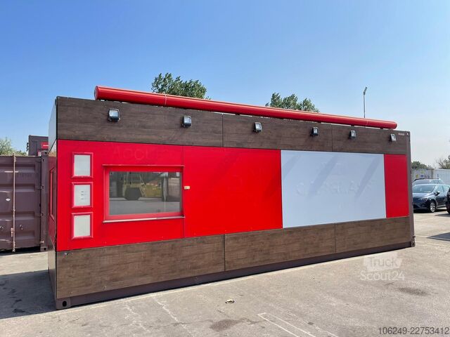 Konut konteyneri  Bürocontainer Werkstatt Container 8m