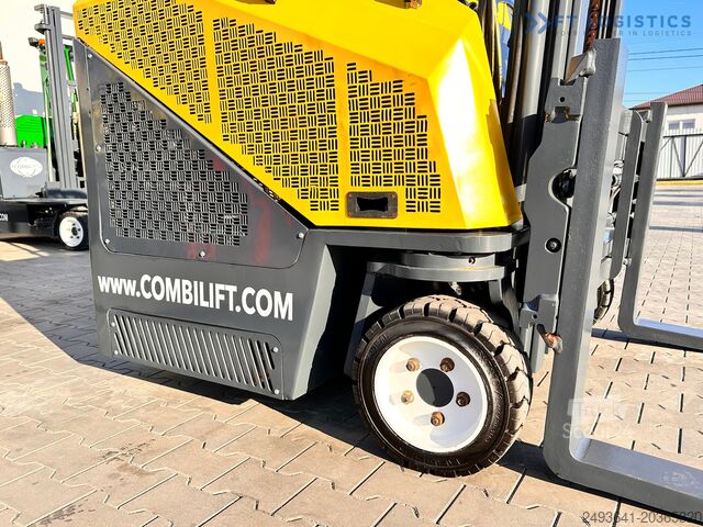 4-weg vorkheftruck Combilift CB3000 / FREE LIFT / NEW TIRES /LIKE NEW