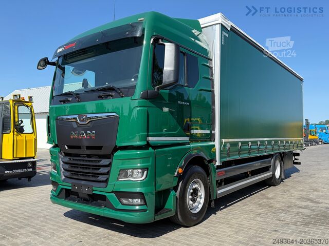 грузовик с брезентом MAN 18.470 / 19 PALLETS / NEW MODEL