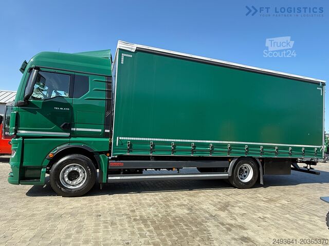 грузовик с брезентом MAN 18.470 / 19 PALLETS / NEW MODEL