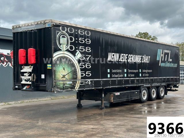 Naczepa otwarta z plandeką KRONE SD Pritsche + Plane, Ladebordwand,Edscha-Verdeck