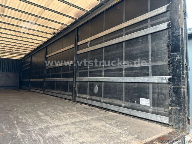 Naczepa otwarta z plandeką KRONE SD Pritsche + Plane, Ladebordwand,Edscha-Verdeck