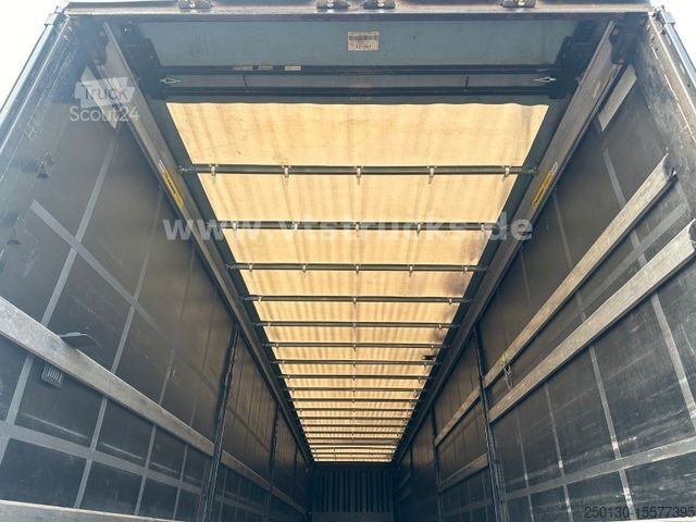 Naczepa otwarta z plandeką KRONE SD Pritsche + Plane, Ladebordwand,Edscha-Verdeck