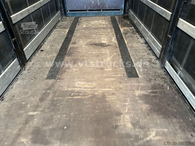 Naczepa otwarta z plandeką KRONE SD Pritsche + Plane, Ladebordwand,Edscha-Verdeck