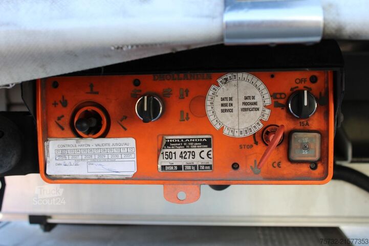 Platformas kravas automašīna ar tentu Scania P280 E6 Schiebeplane  Edscha  LBW 2t.  Navi