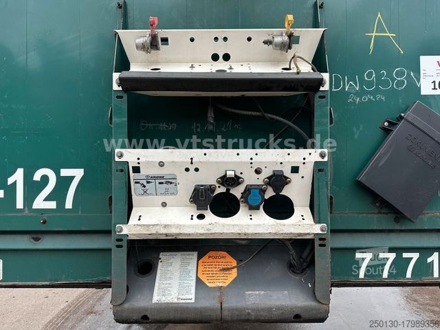 Open oplegger met zeil KRONE SD Pritsche + Plane Edscha-Verdeck